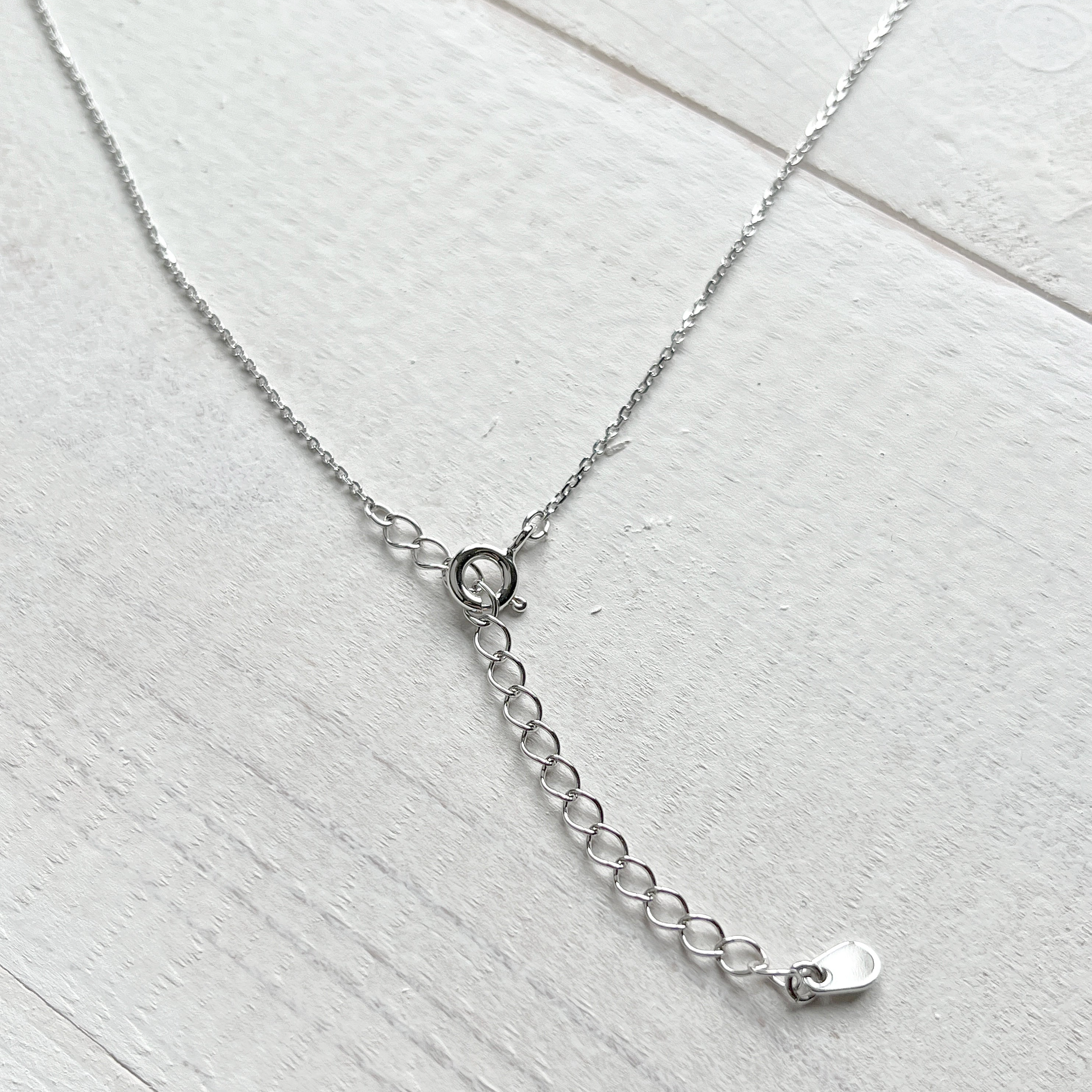 真鍮ネックレス（淡水真珠6.0ｍｍ14個）